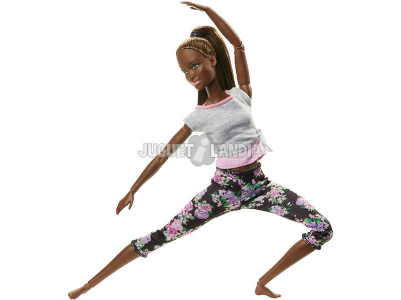 Barbie Movimentos Sem Limites Afroamericana Mattel FTG83