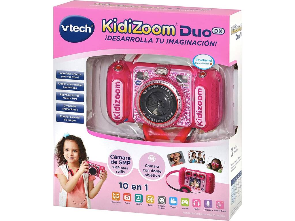 Kidizoom Duo DX 10 En 1 Rosa Vtech 520057
