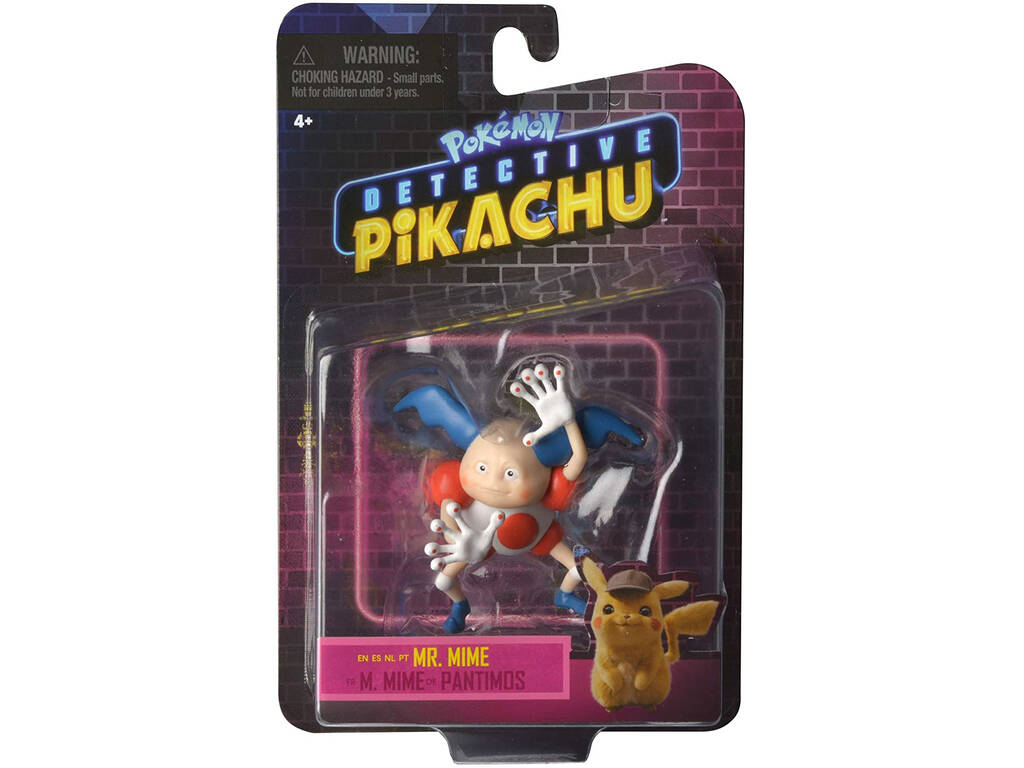 Pokémon Detective Pikachu Figuras Básicas Bizak 6322 7597