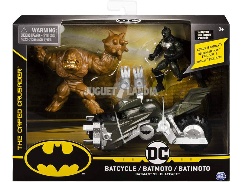 Batman Batmoto con 2 Figure 10 cm. Bizak 6192 7811