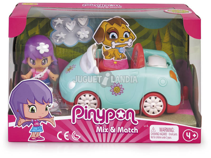Pinypon Auto mit Figur Famosa 700015652