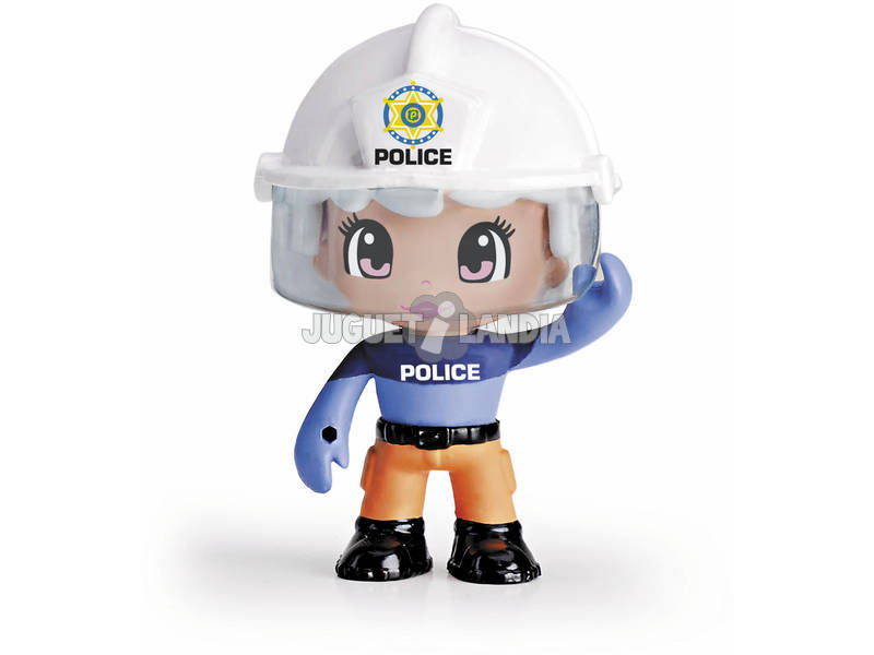 Pin y Pon Action Figura Emergência da Polícia Florestal Famosa 700014491