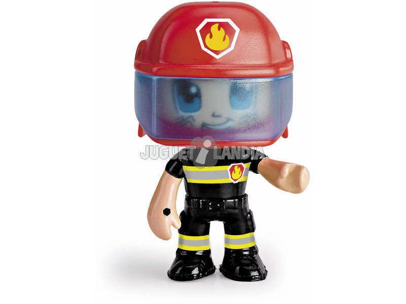 Pin et Pon Action Figurine Urgence Pompier Famosa 700014491