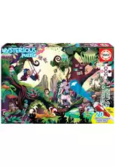 Puzzle Junior 200 Mysterious Bosque Mágico Edcua 18612