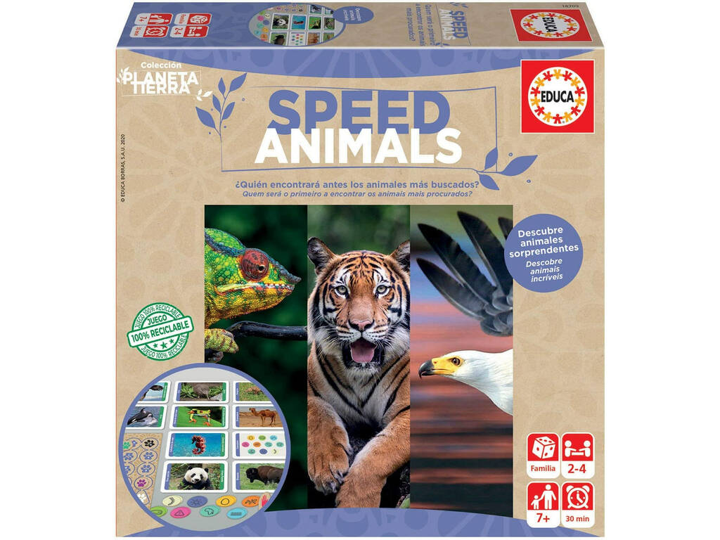 Planeta Animales Speed Animals Educa 18709