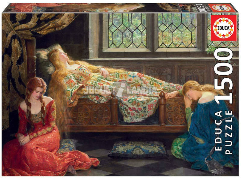 Puzzle 1500 Bela Adormecida, John Collier Educa 18464