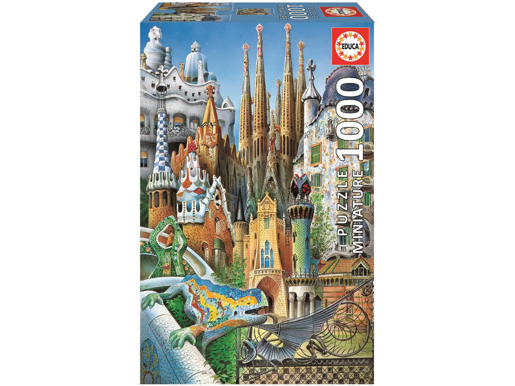 Puzzle 1000 Gaudí, Collage 