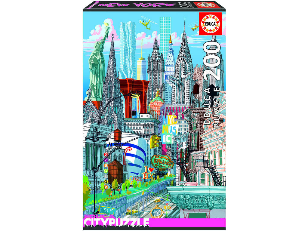 Puzzle 200 Nueva York Educa Citypuzzle Educa 18472