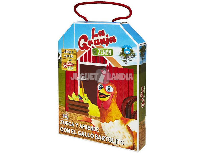 La Ferme de Zenón Jouez et Apprenez avec Le Coq Bartolito Bandai EB81201