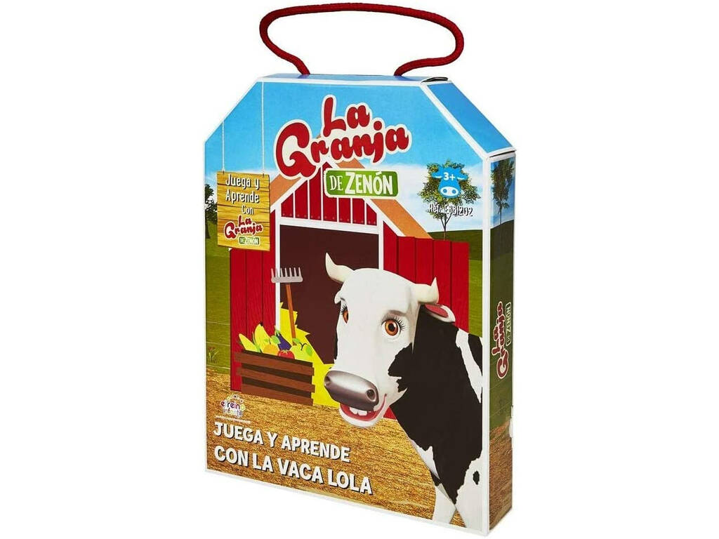 La Granja de Zenón Juega y Aprende Con La Vaca Lola Bandai EB81202