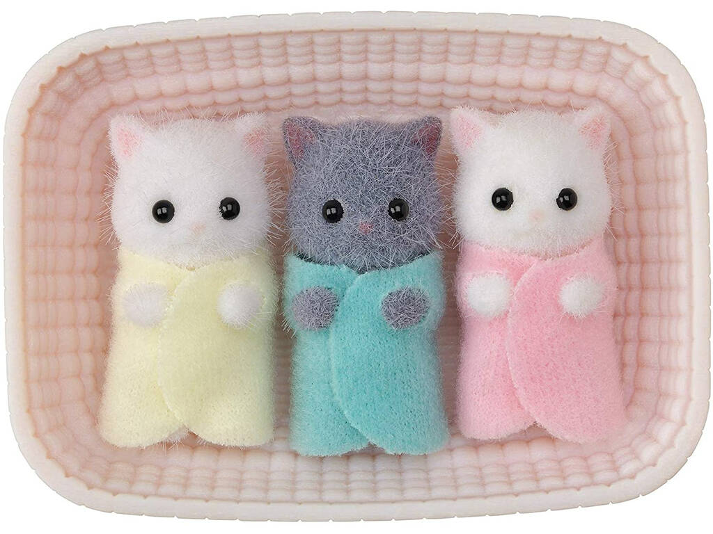 Sylvanian Families Chat Persan Triplets Epoch To Imagine 5458