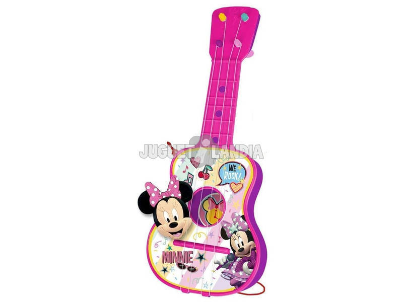 Minnie And You Guitarre 4 Saiten mit Etui Reig 5545