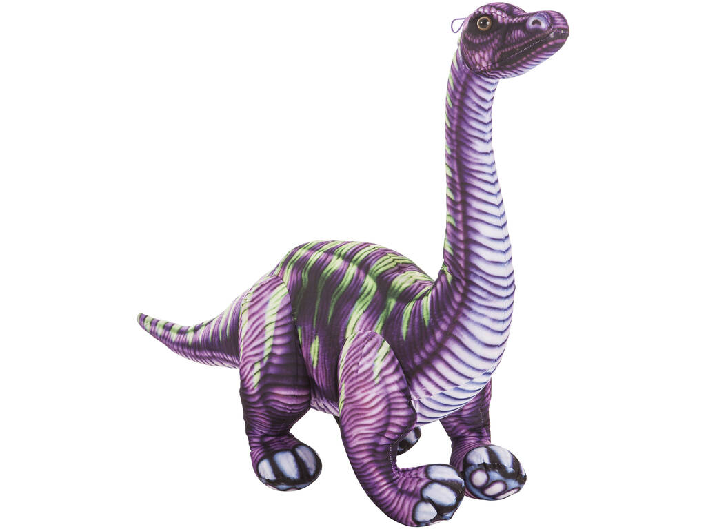 Peluche Dinosaure Lilas 60 cm. Creaciones Llopis 46860