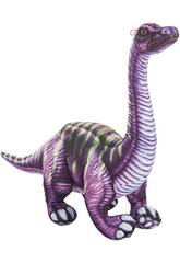 Peluche Dinosaure Lilas 60 cm. Creaciones Llopis 46860