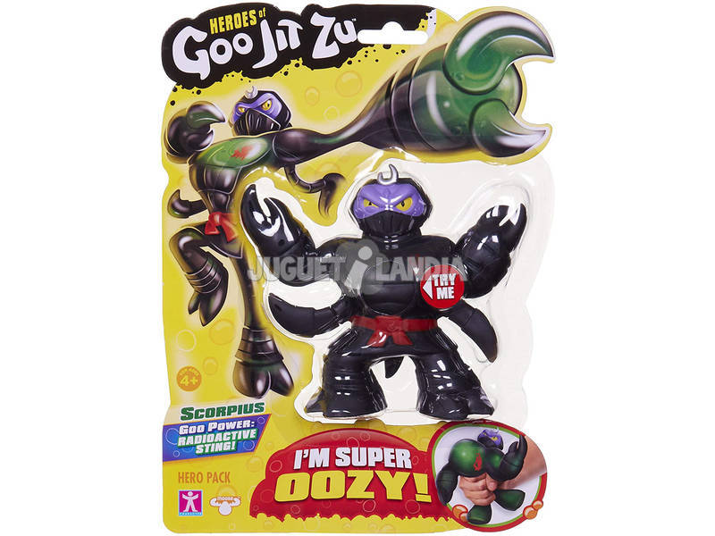 Heroes Of Goo Jit Zu Figurine Scorpius Bandai 41027