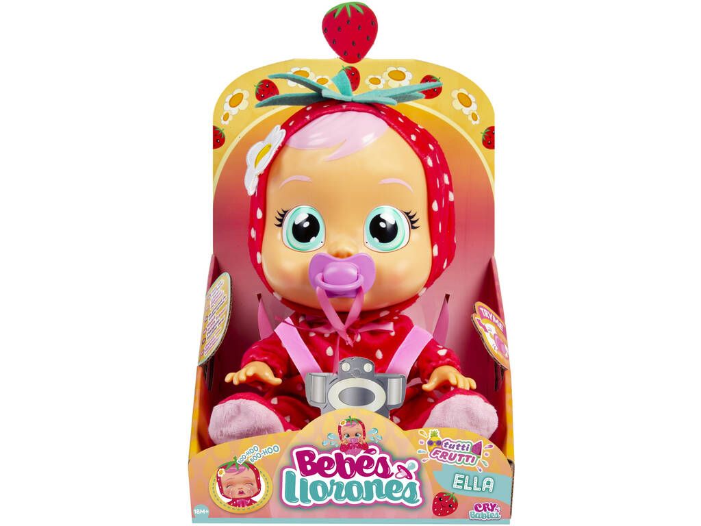 Bebés Llorones Tutti Frutti Ella Fresa IMC Toys 93812