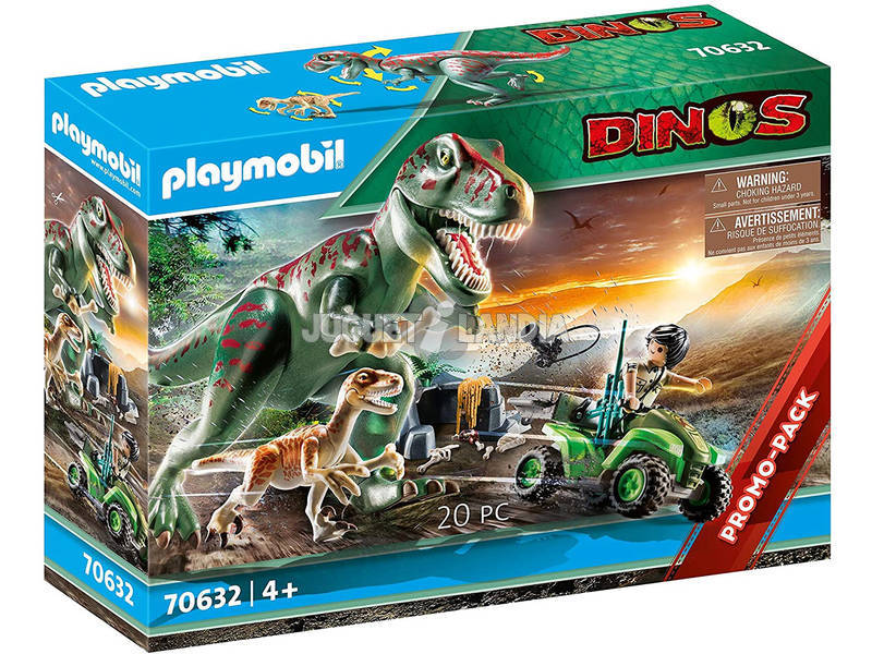 Playmobil Ataque del T-Rex 70632