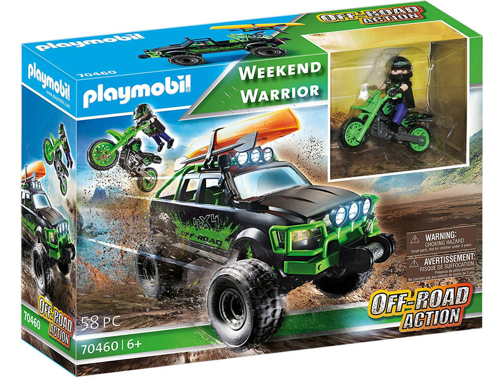 Playmobil Off Road Action Weekend Warrior 70460