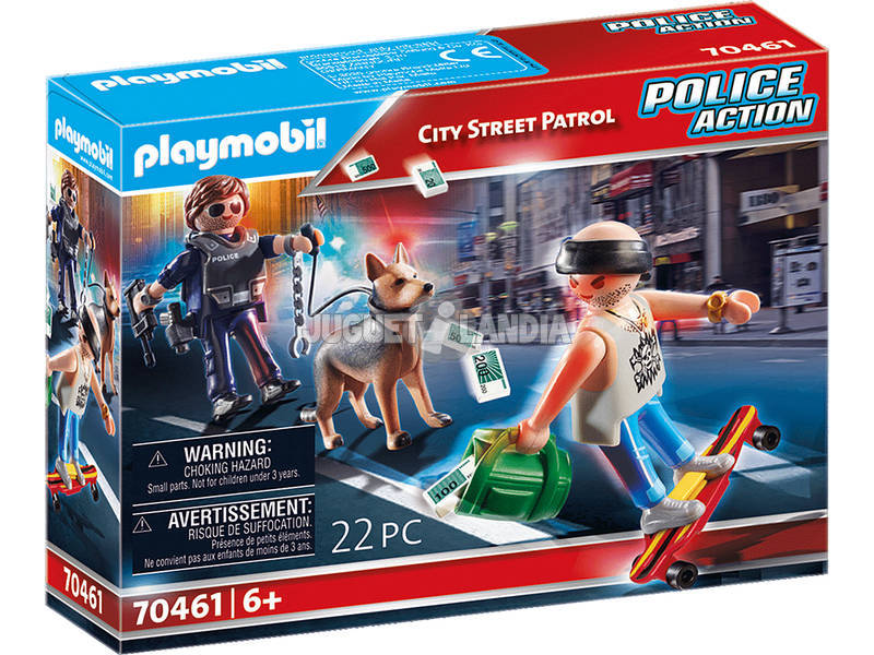 Playmobil Strasse Polizei Patrol 70461