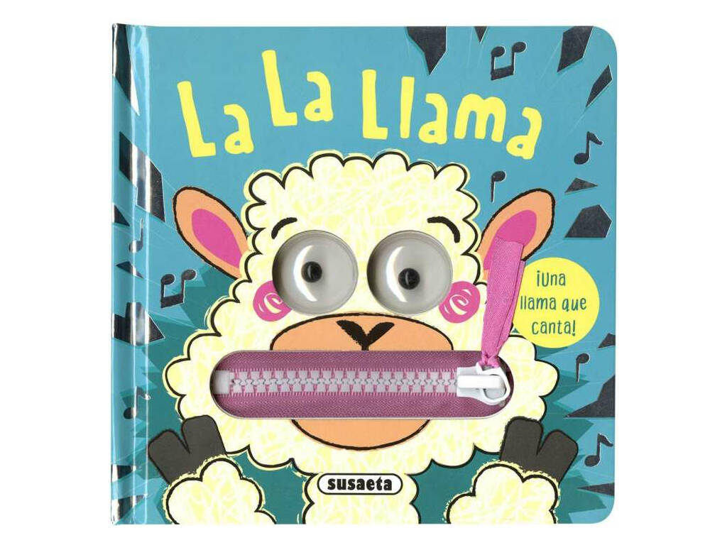 Verrückte Reissverschlüsse Buch La La Llama Susaeta S5091001
