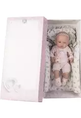 Neugeborene Puppe 42 cm. mit Kleidwechsler Berbesa 5118