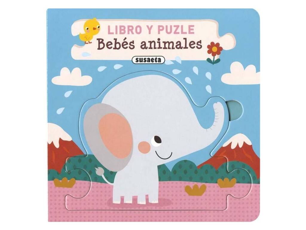 Libro e puzzle Cuccioli Animali Susaeta S5108001