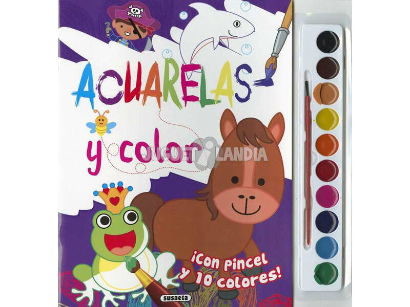 Acuarelas y Color Rana y Caballo Susaeta S6059004