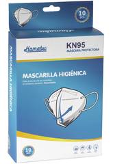 Boite 10 Unit�s Masque Hygi�nique KN95
