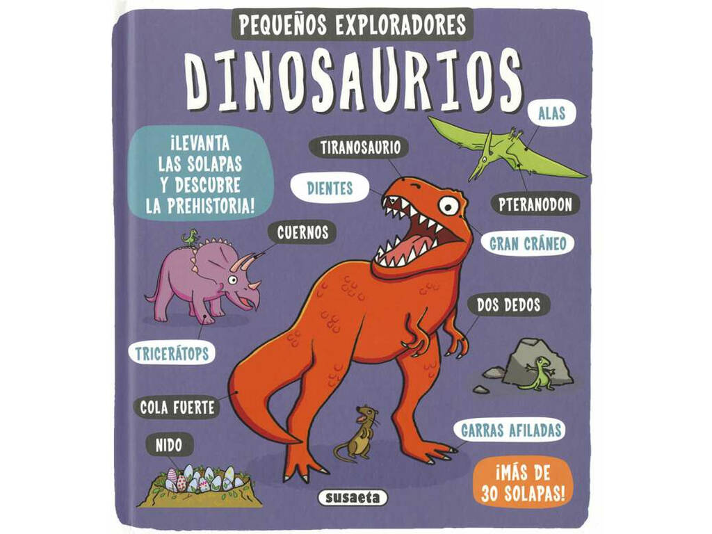 Livre Petits Explorateurs Dinosaures Susaeta S2753005