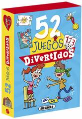 Jeux de cartes Activités 52 Jeux Amusants Susaeta S3440001