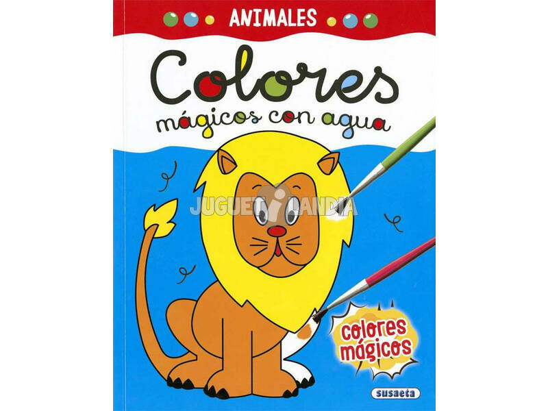 Colores Mágicos con Agua Animales Susaeta S6060002