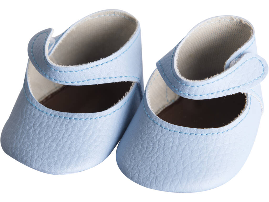 Zapatos Merceditas Azul Muñeca 43-46 cm. Asivil 5361204