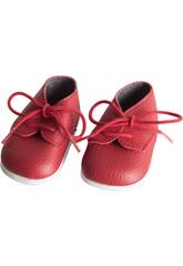 Chaussures à Lacets de Couleur Rouge Poupée 43-46 cm. Asivil 5361605