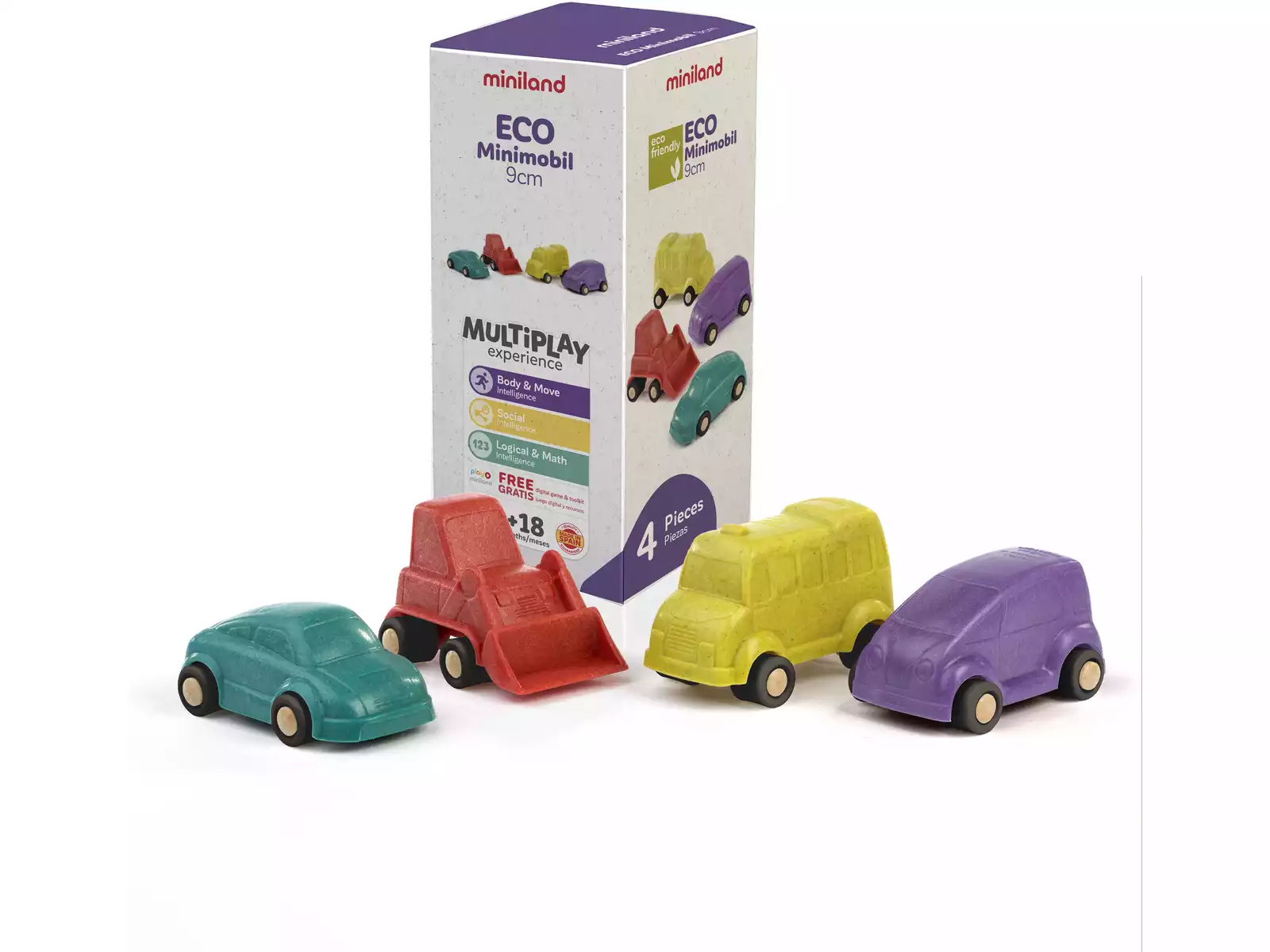 ABC 123 Magnétique Multicolore - Sweet Baby