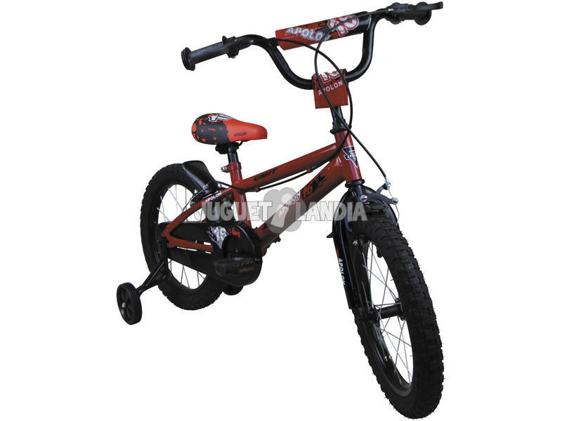 Bicicletta 16 Apolon Rossa Umit J1660-1