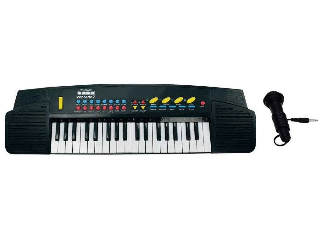Clavier électronique à 37 touches avec microphone