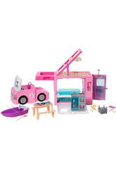Barbie Camping-car avec des Accessoires Mattel GHL93