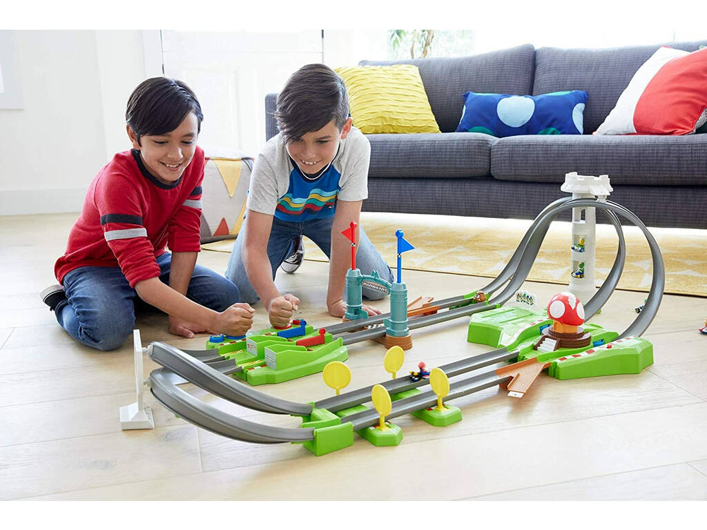 Трек hot wheels mario kart. Хот Вилс Марио. Хот Вилс Марио трасса. Хот Вилс Марио карт. Нинтендо хот Вилс Марио.