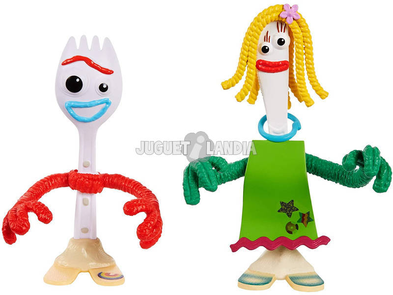 Toy Story Figurines Forky et Karen Mattel GNJ67