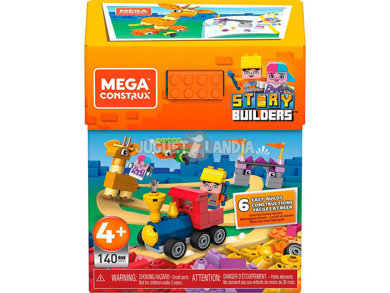 Mega Construx Story Builders Caixa 140 Peças Mattel GRG53