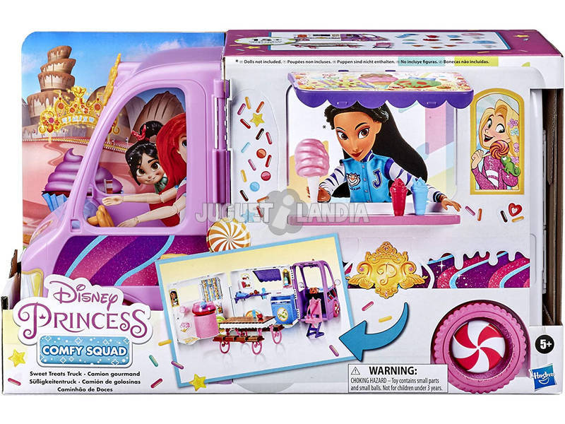 Princesas Disney Camión de Golosinas Comfy Squad Hasbro E9617