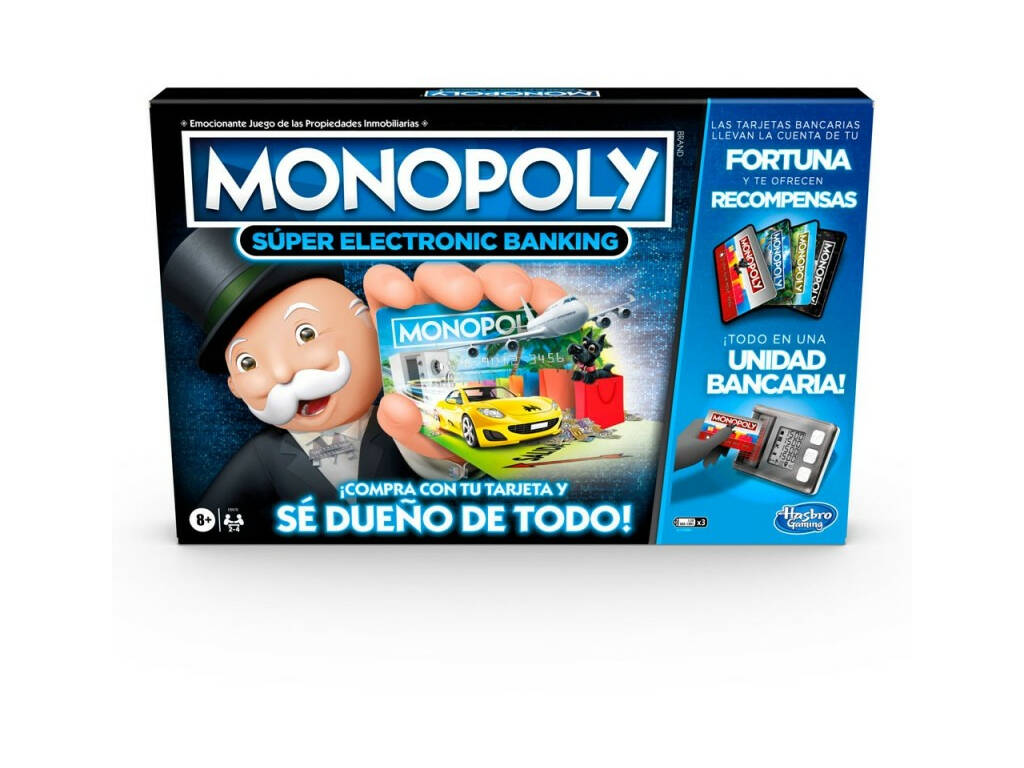 Monopoly Súper Electronic Banking Hasbro E8978
