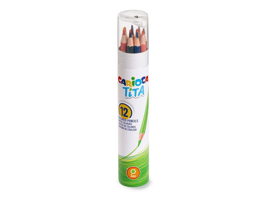 Tubo Pack 12 Crayons Tita Carioca 43340