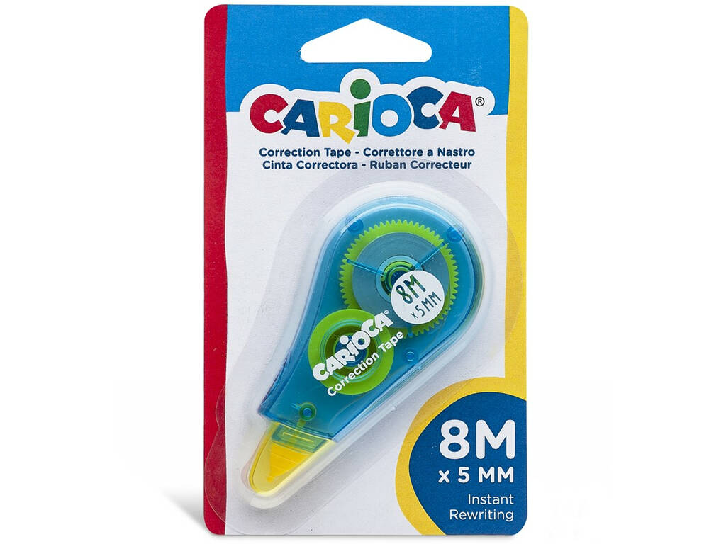 Corrector Blister Tape 8 m. Carioca 42088