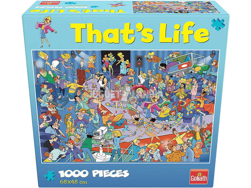 Puzzle 1000 Teile That's Life Modeschau Goliath 371424