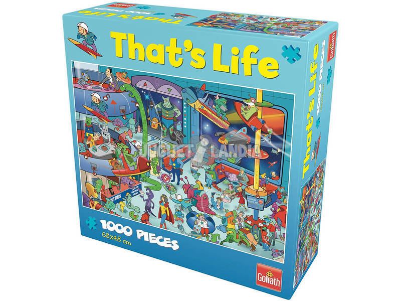 Puzzle 1000 Peças That's Life Espaço Goliath 371426