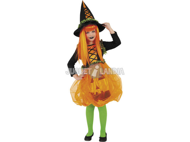 Mädchen Cool Pumpkin Kostüm Grösse M Rubies S8636-M