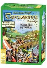 Carcassonne Expansión Mercados y Puentes Devir BGCARME