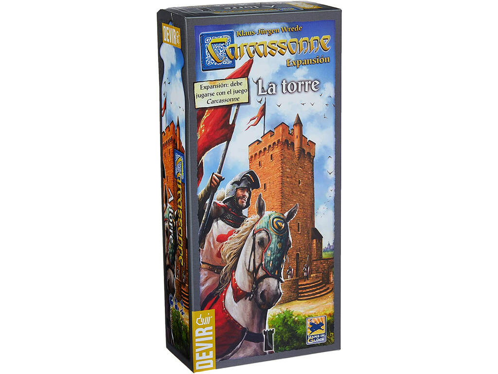 Carcassonne La Torre Expansión Devir BGCARTO