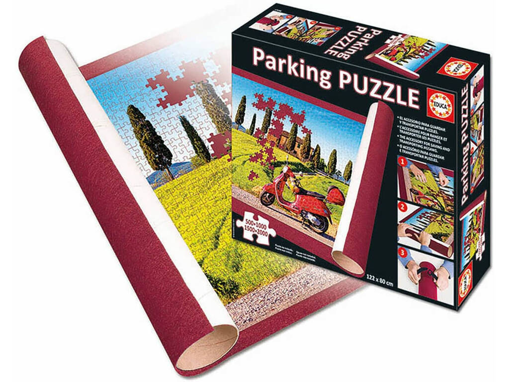 Parking Puzzles-Aufbewahrung Educa 17194